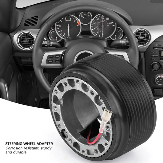 Car Steering Wheel Hubs Quick Release Adapter Boss Kit Standard 6 Bolt Pattern For MAZDA 121 929 626 323 RX7 MX6 MX5 MX3