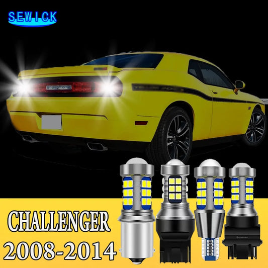 2pcs LED Reverse Light Backup Bulb Accessories For Dodge Challenger 2008 2009 2010 2011 2012 2013 2014
